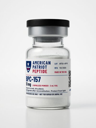 BPC-157 10 mg, 3 mL vial (lyophilized)