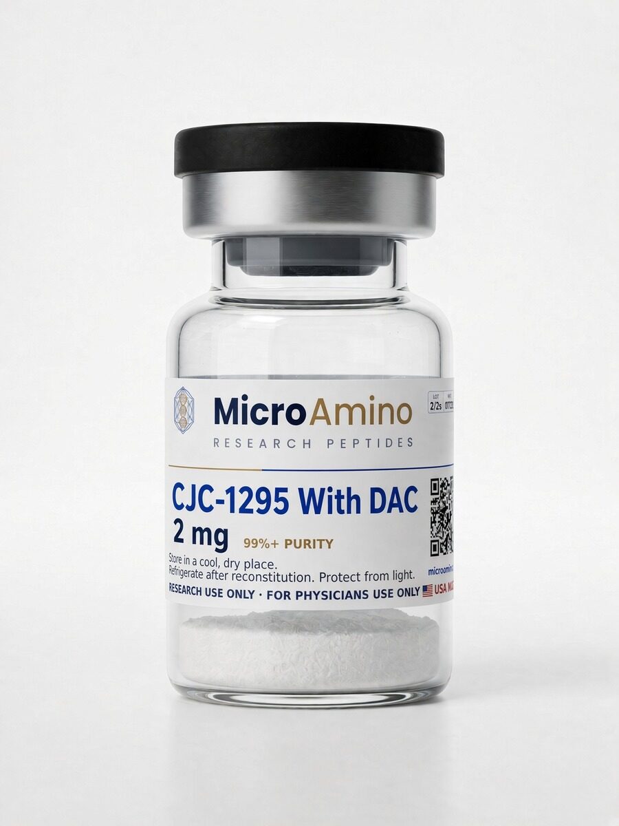CJC-1295 With DAC 2 mg, 3 mL vial (lyophilized)