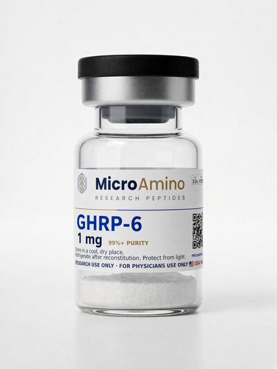 GHRP-6 1 mg, 3 mL vial (lyophilized)