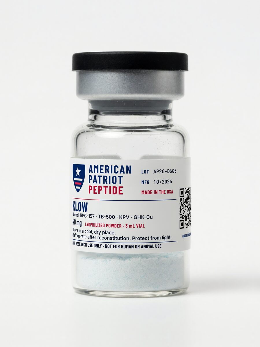 KLOW 40 mg, 3 mL vial (lyophilized)