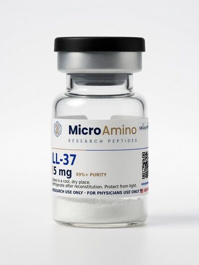 LL-37 5 mg, 3 mL vial (lyophilized)