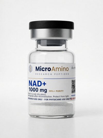 NAD+ 1000 mg, 3 mL vial (lyophilized)
