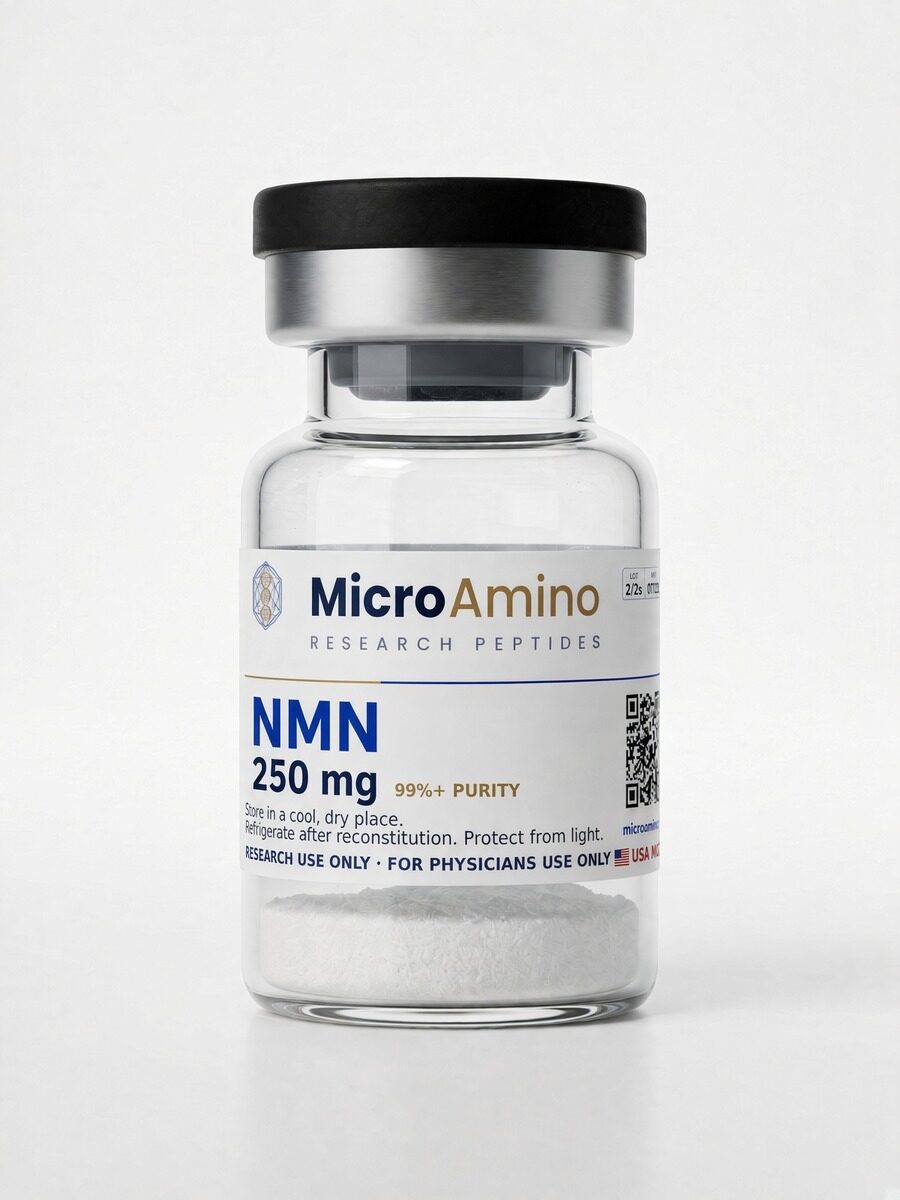 NMN 250 mg, 3 mL vial (lyophilized)