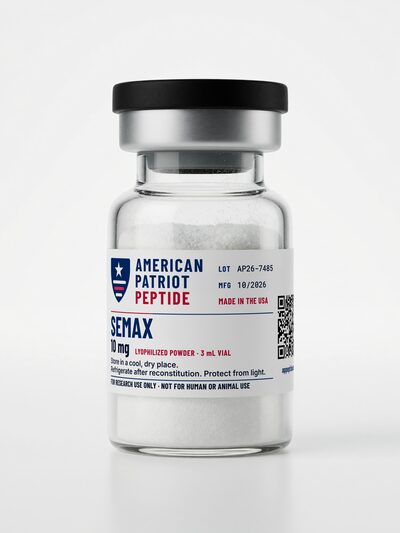 Semax 10 mg, 3 mL vial (lyophilized)