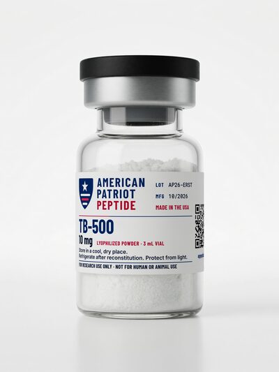 TB-500 10 mg, 3 mL vial (lyophilized)